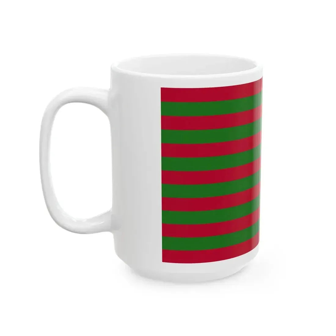 George Rogers Clark Flag (United States) White Coffee Mug - Go Mug Yourself