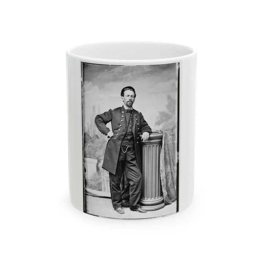 George Thom, Lt Col., Corps Of Engineers 001 (U.S. Civil War) White Coffee Mug 11oz - Go Mug Yourself