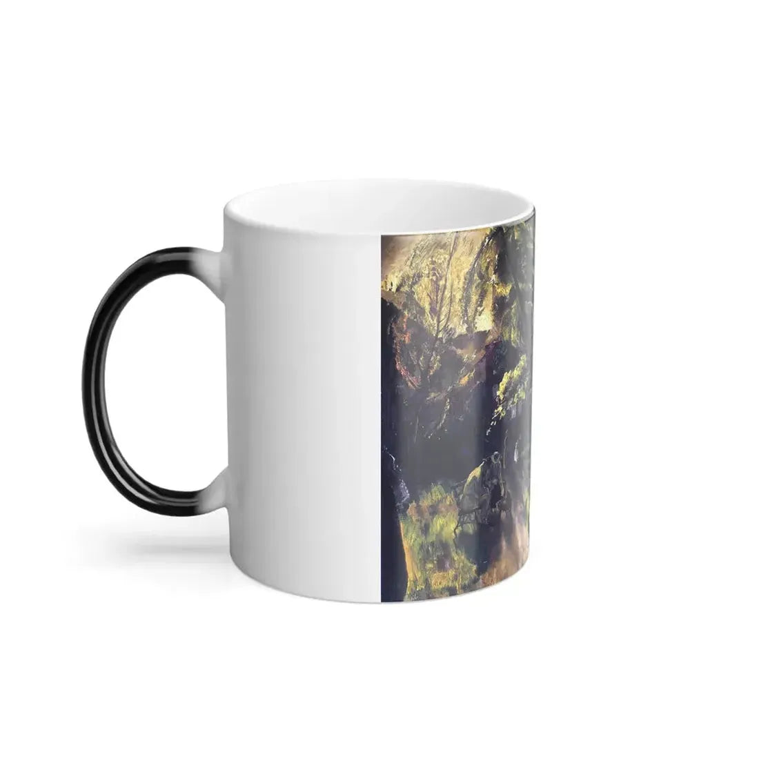 George Wesley Bellows (1882-1925) Gramercy Park - Color Changing Mug 11oz - Go Mug Yourself