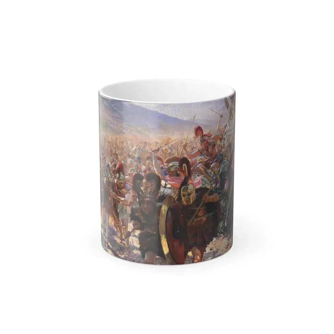 Georges Antoine Rochegrosse (1859-1938) Ancient Warriors - Color Changing Mug 11oz 11oz - Go Mug Yourself