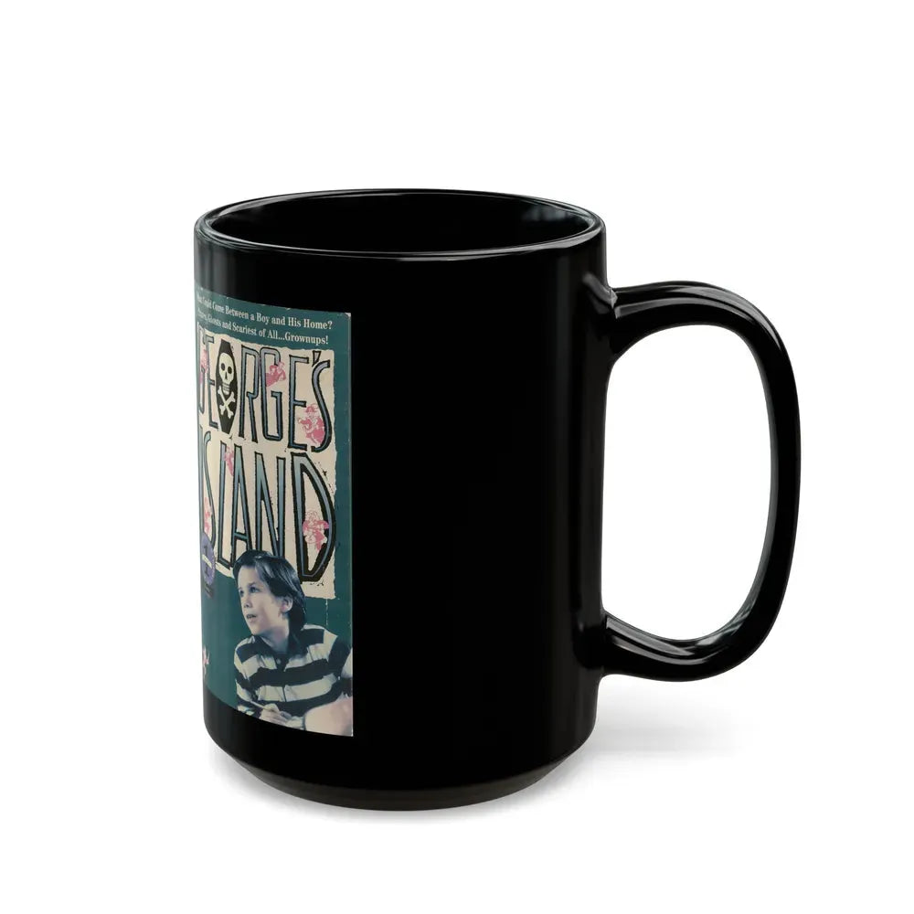 GEORGES ISLAND (VHS COVER) - Black Coffee Mug - Go Mug Yourself