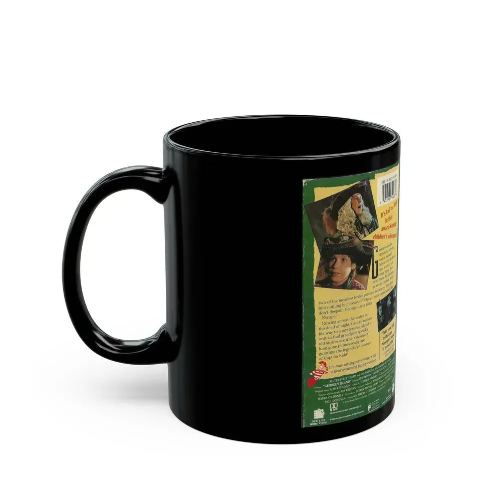 GEORGES ISLAND (VHS COVER) - Black Coffee Mug - Go Mug Yourself