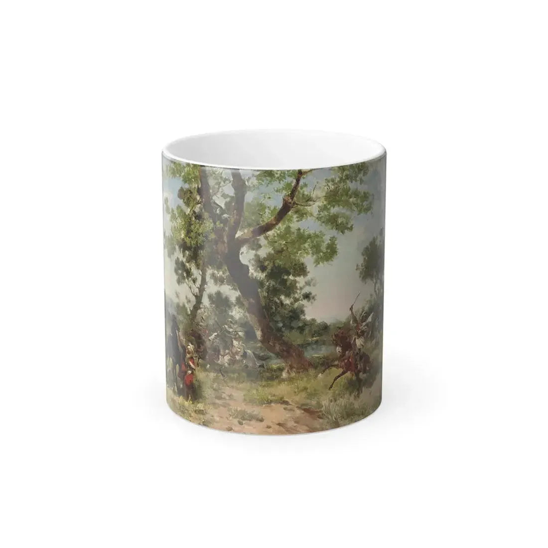 Georges Washington (1827-1910) A Raiding Party - Color Changing Mug 11oz 11oz - Go Mug Yourself