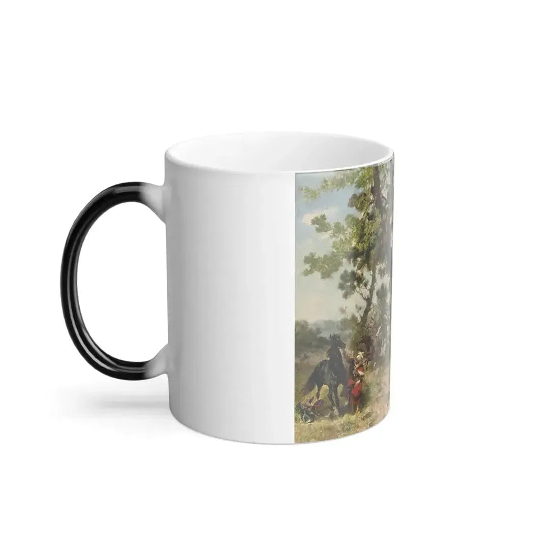 Georges Washington (1827-1910) A Raiding Party - Color Changing Mug 11oz - Go Mug Yourself