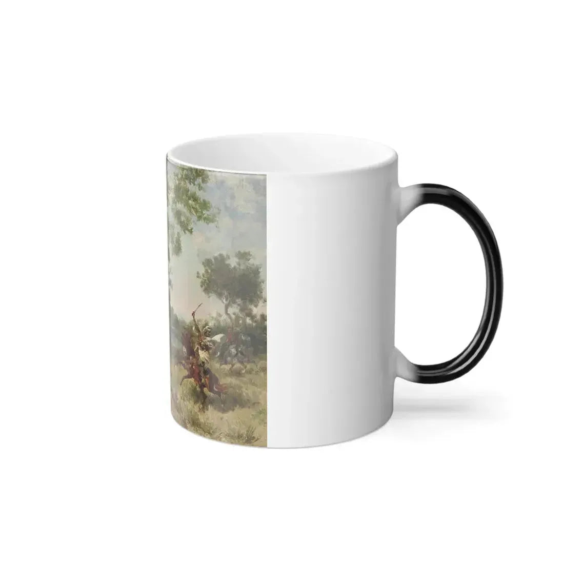 Georges Washington (1827-1910) A Raiding Party - Color Changing Mug 11oz - Go Mug Yourself