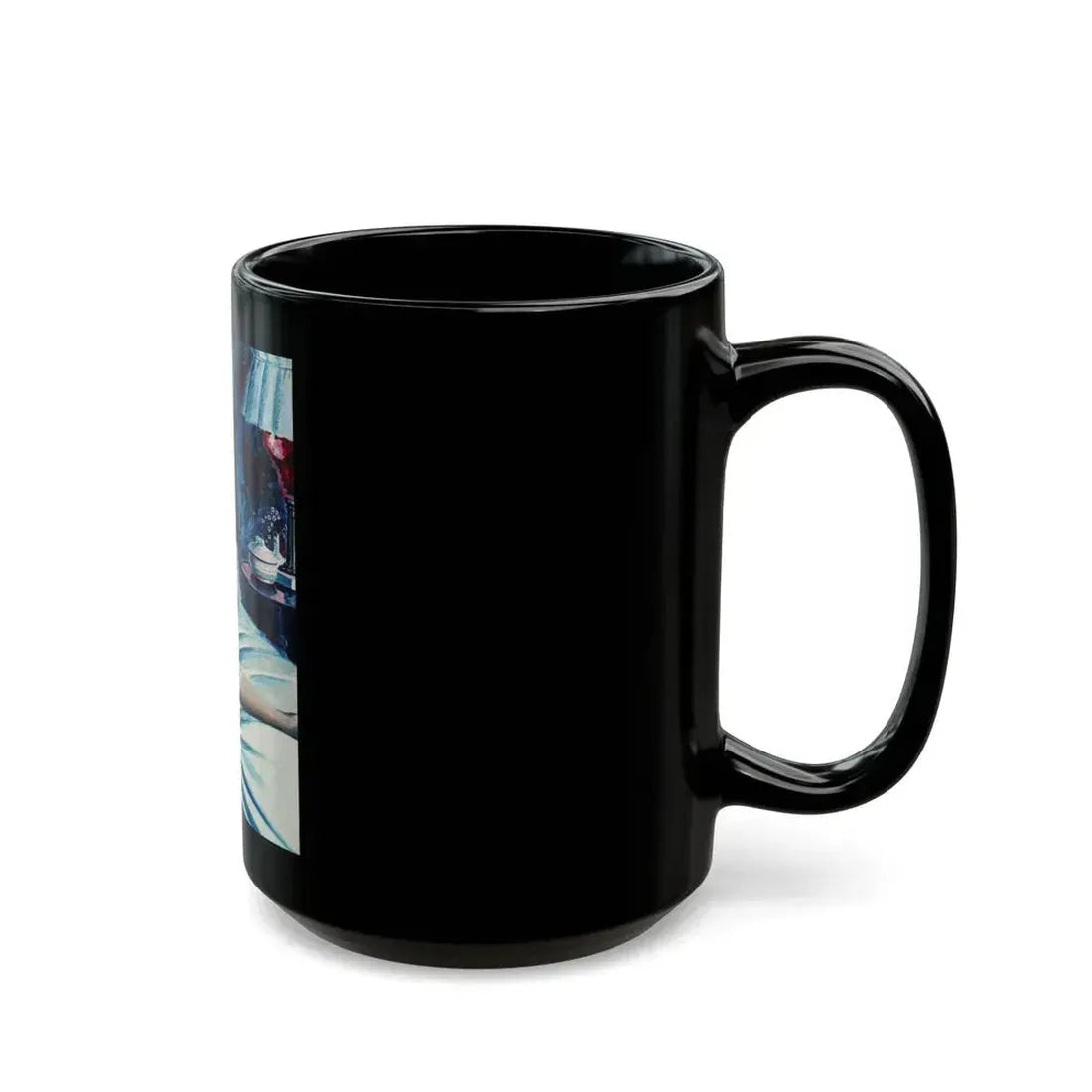 Georgetown Heights, story illustration - Black Coffee Mug - Go Mug Yourself