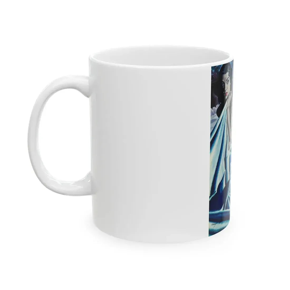 Georgetown Heights, story illustration - White Coffee Mug - Go Mug Yourself