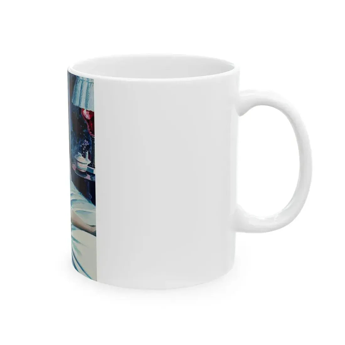 Georgetown Heights, story illustration - White Coffee Mug - Go Mug Yourself