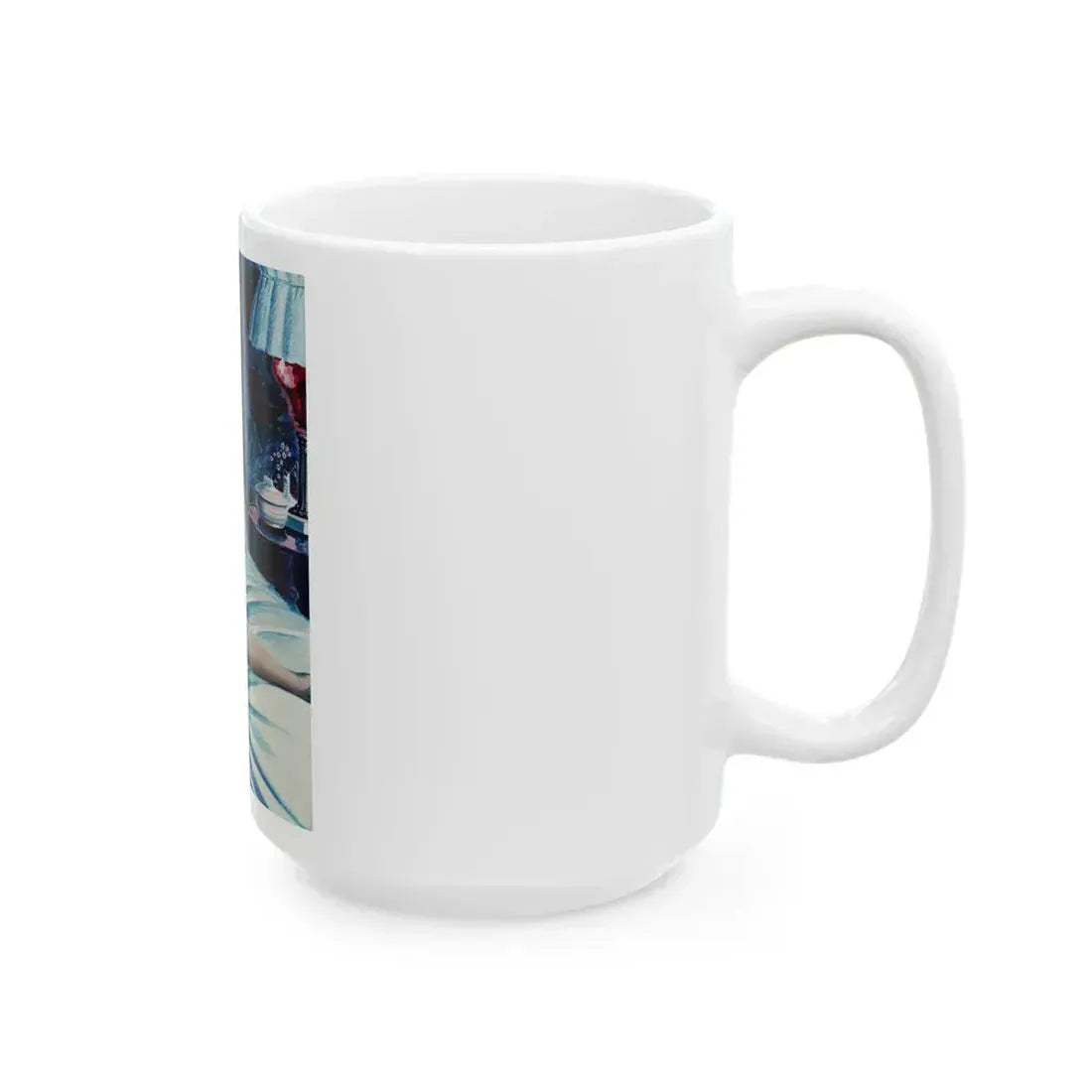 Georgetown Heights, story illustration - White Coffee Mug - Go Mug Yourself