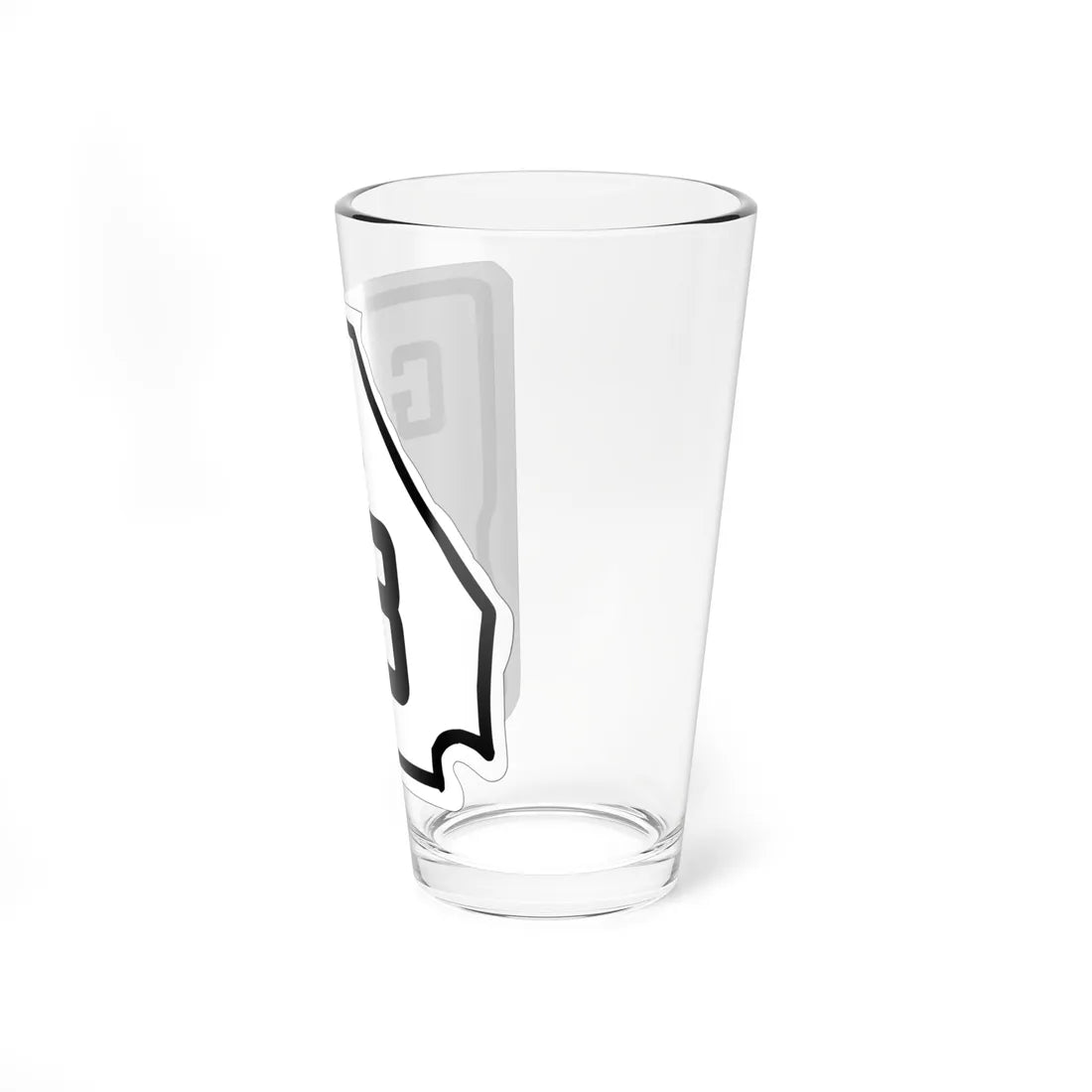 Georgia 13 1920 (Georgia) (Road Sign) Pint Glass 16oz - Go Mug Yourself