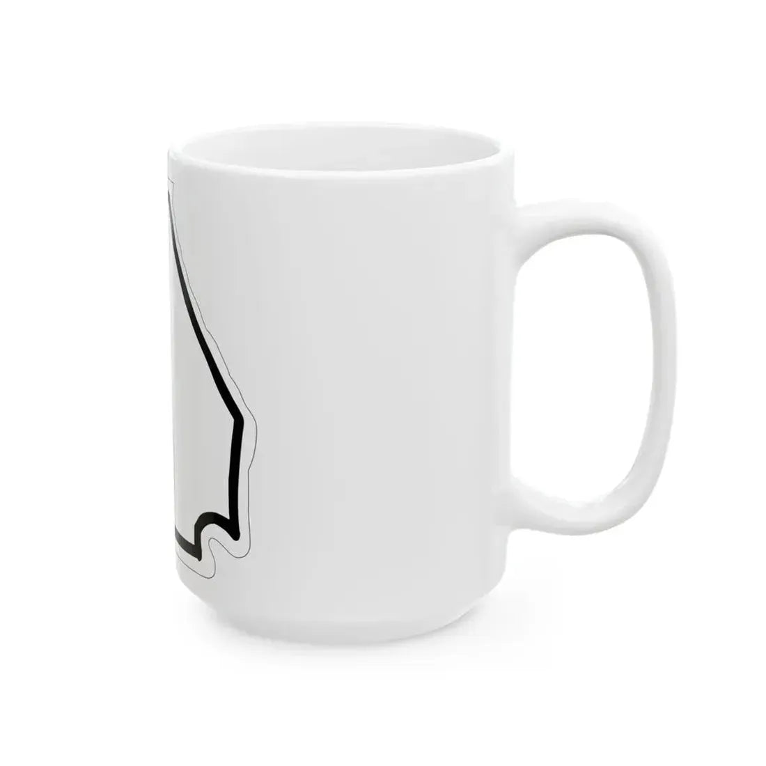 Georgia 4 1920 (Georgia) (Road Sign) White Coffee Mug - Go Mug Yourself