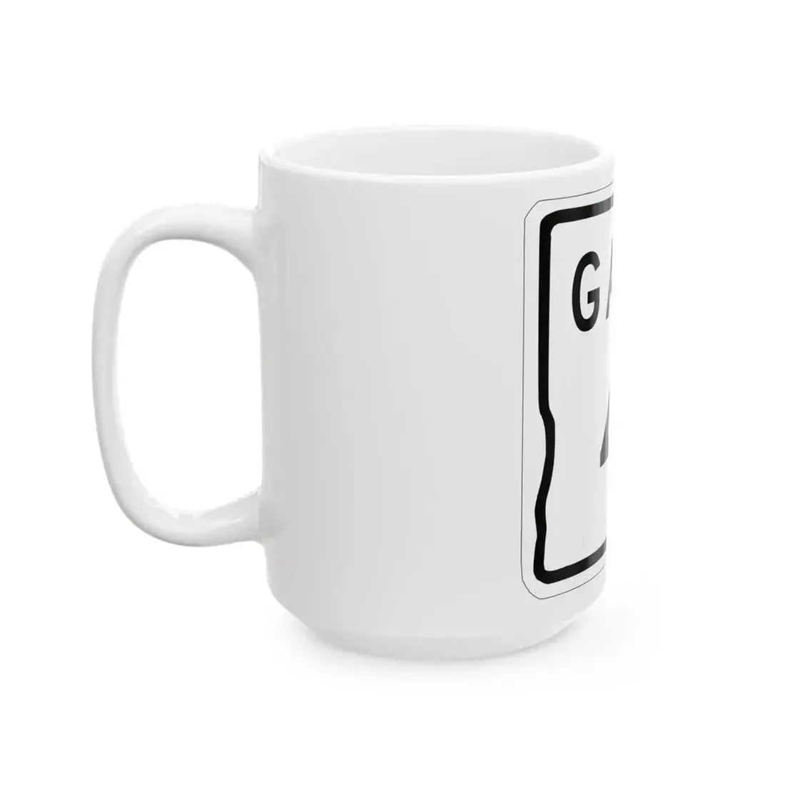 Georgia 4 1948 (Georgia) (Road Sign) White Coffee Mug - Go Mug Yourself