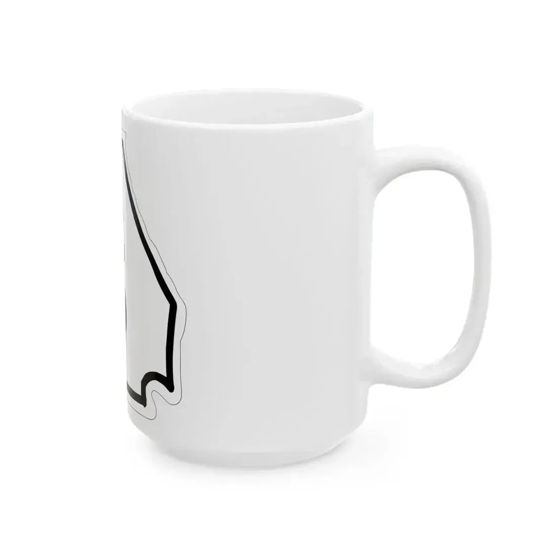 Georgia 5 1948 (Georgia) (Road Sign) White Coffee Mug - Go Mug Yourself