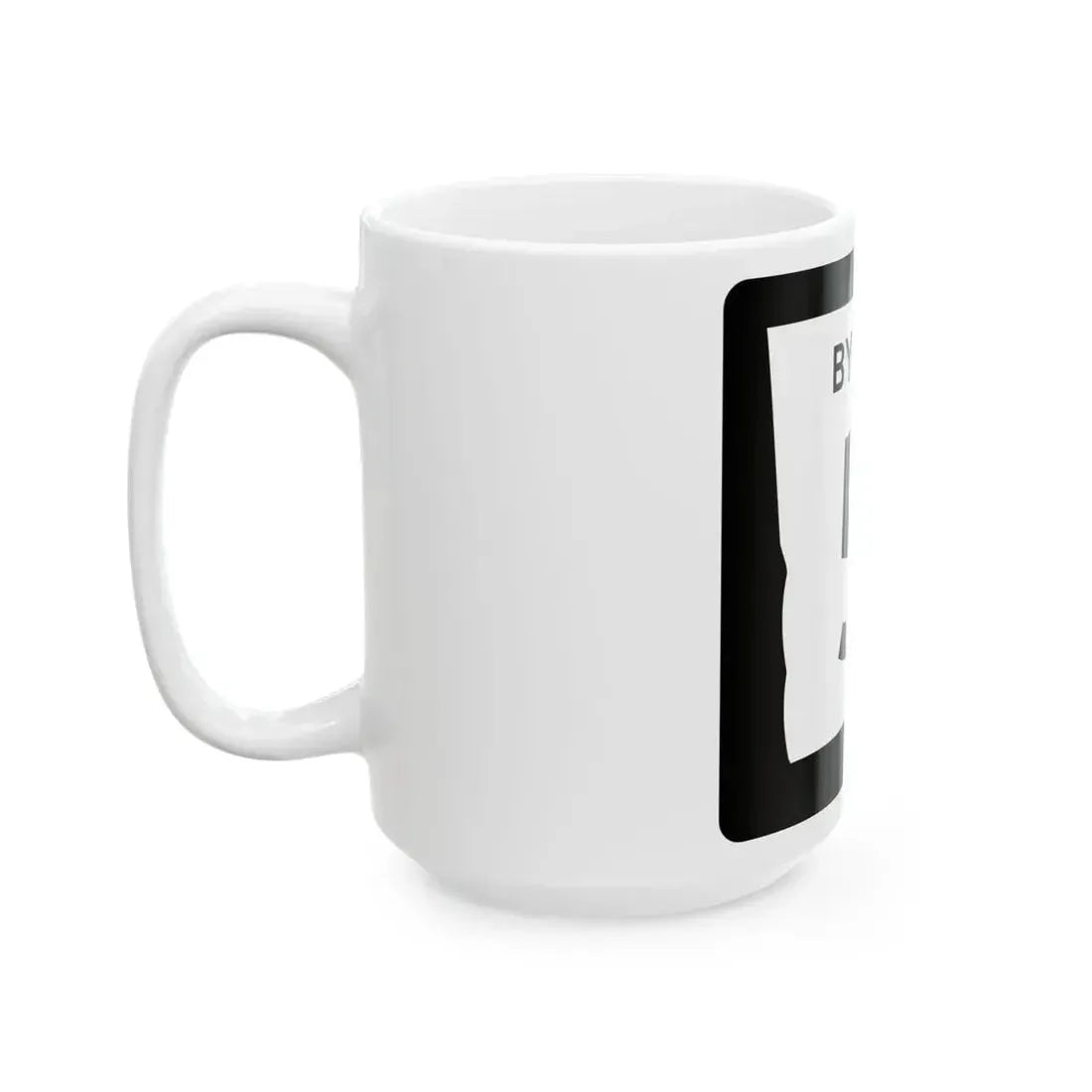 Georgia 5 Bypass (Georgia) (Road Sign) White Coffee Mug - Go Mug Yourself