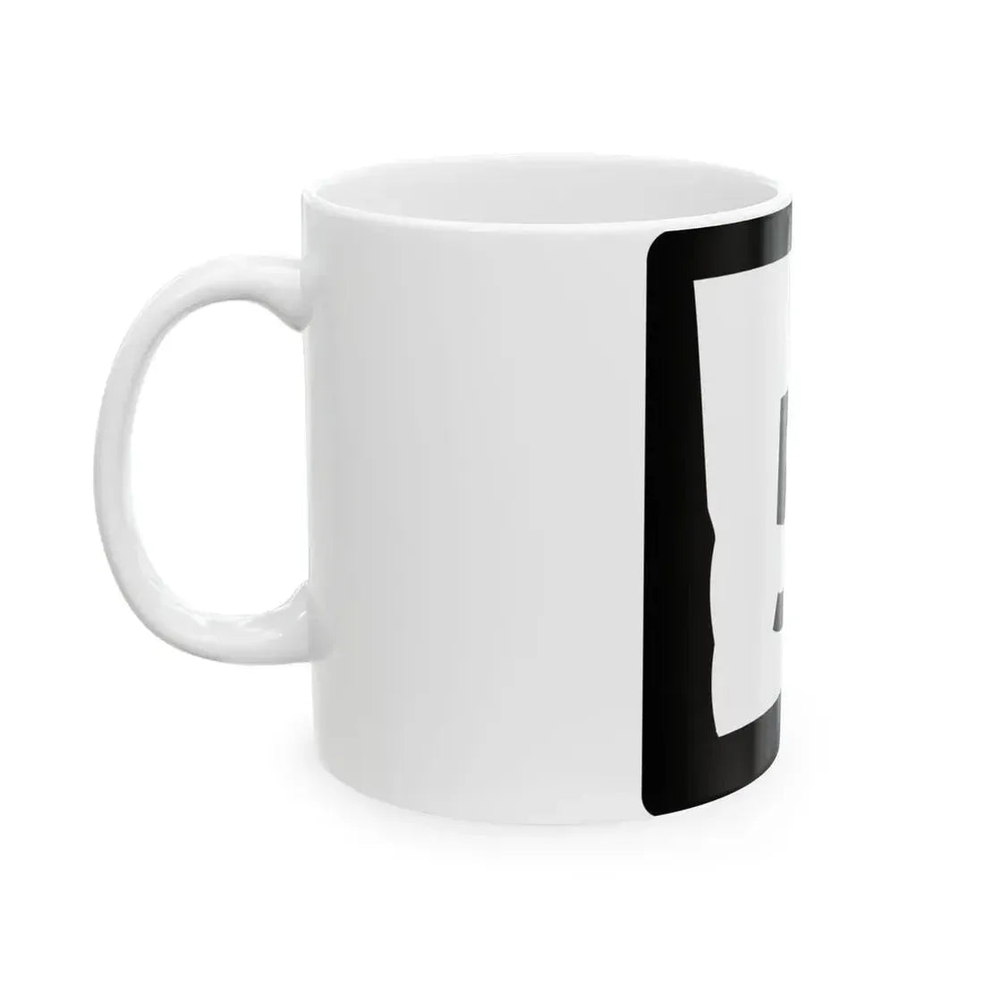 Georgia 5 (Georgia) (Road Sign) White Coffee Mug - Go Mug Yourself