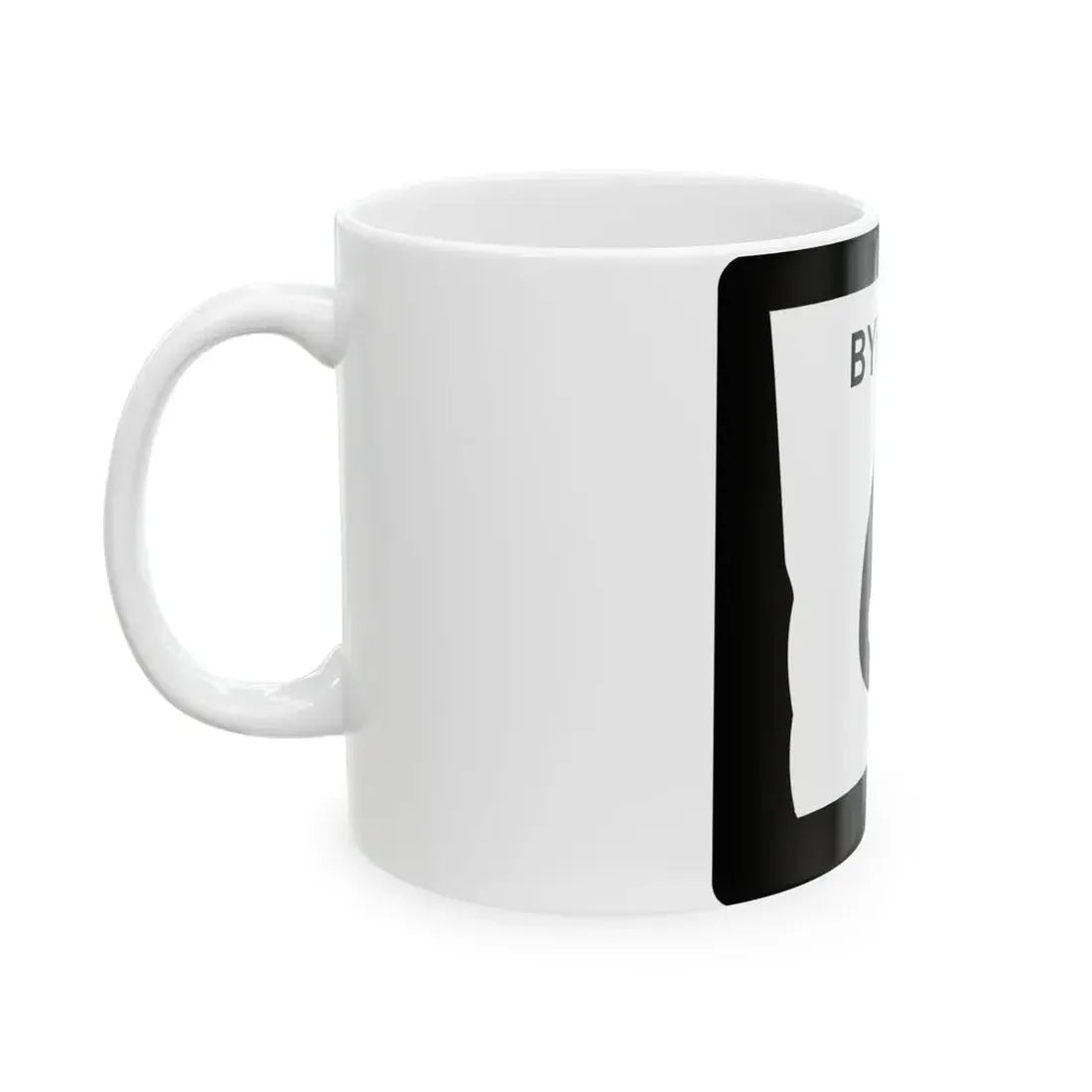 Georgia 6 Bypass (Georgia) (Road Sign) White Coffee Mug - Go Mug Yourself