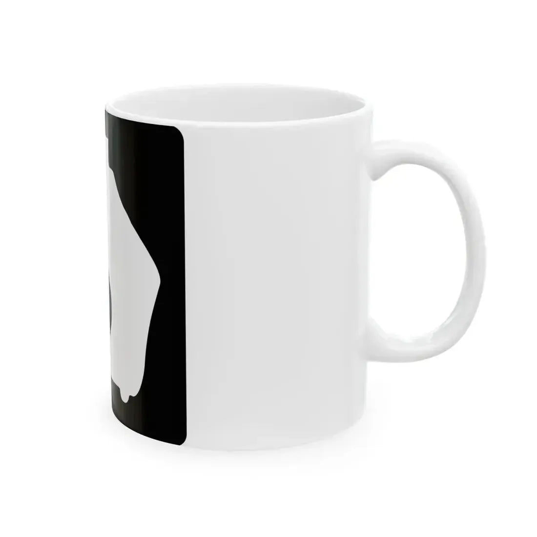 Georgia 6 Loop (Georgia) (Road Sign) White Coffee Mug - Go Mug Yourself