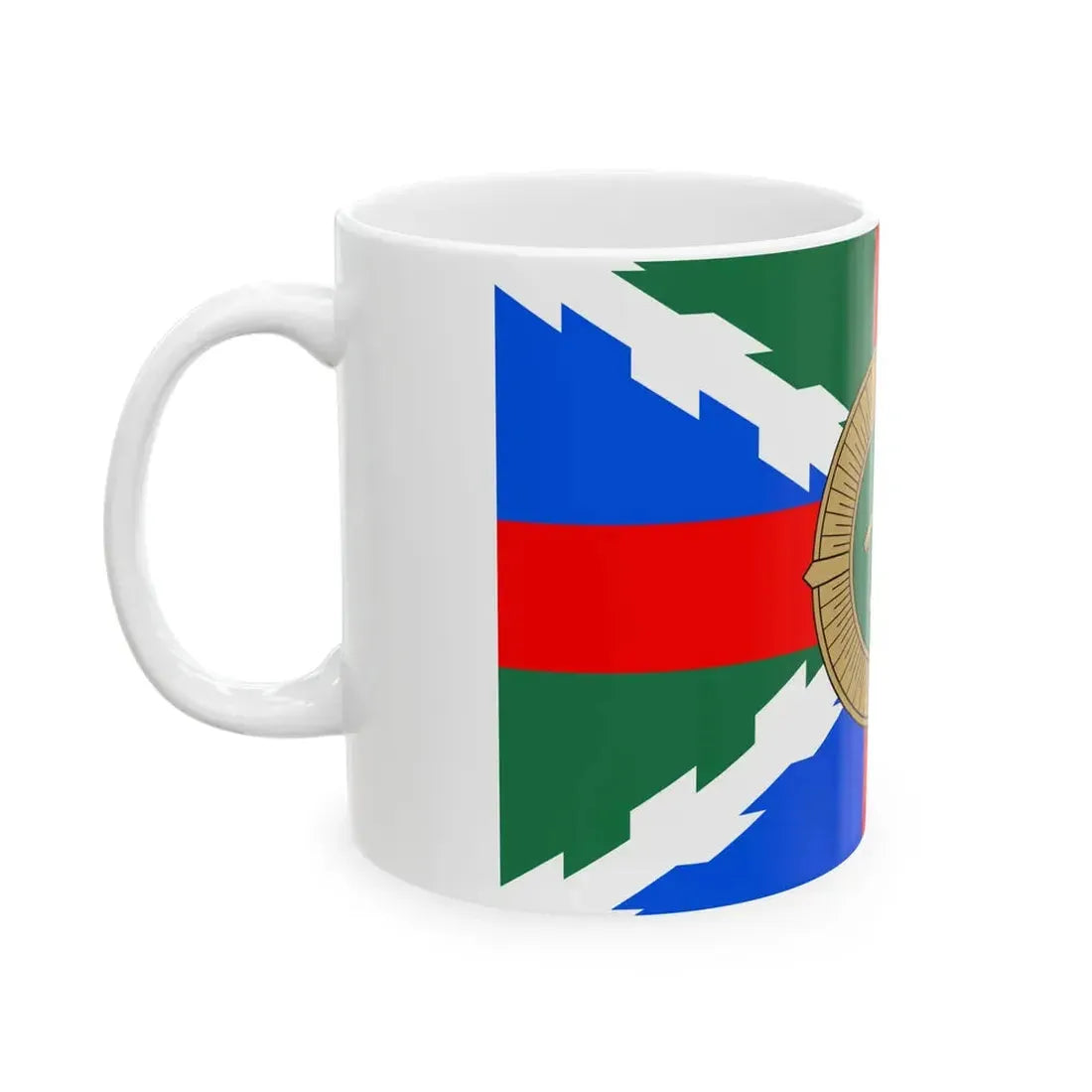 Georgia Border Police Rapid Reaction Directorate flag (Georgia) White Coffee Mug - Go Mug Yourself