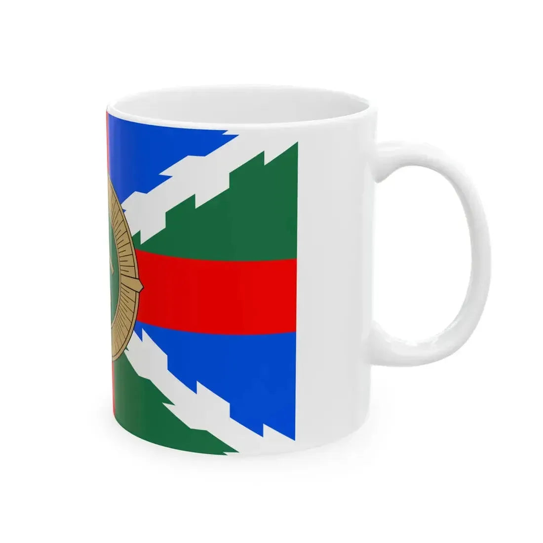 Georgia Border Police Rapid Reaction Directorate flag (Georgia) White Coffee Mug - Go Mug Yourself