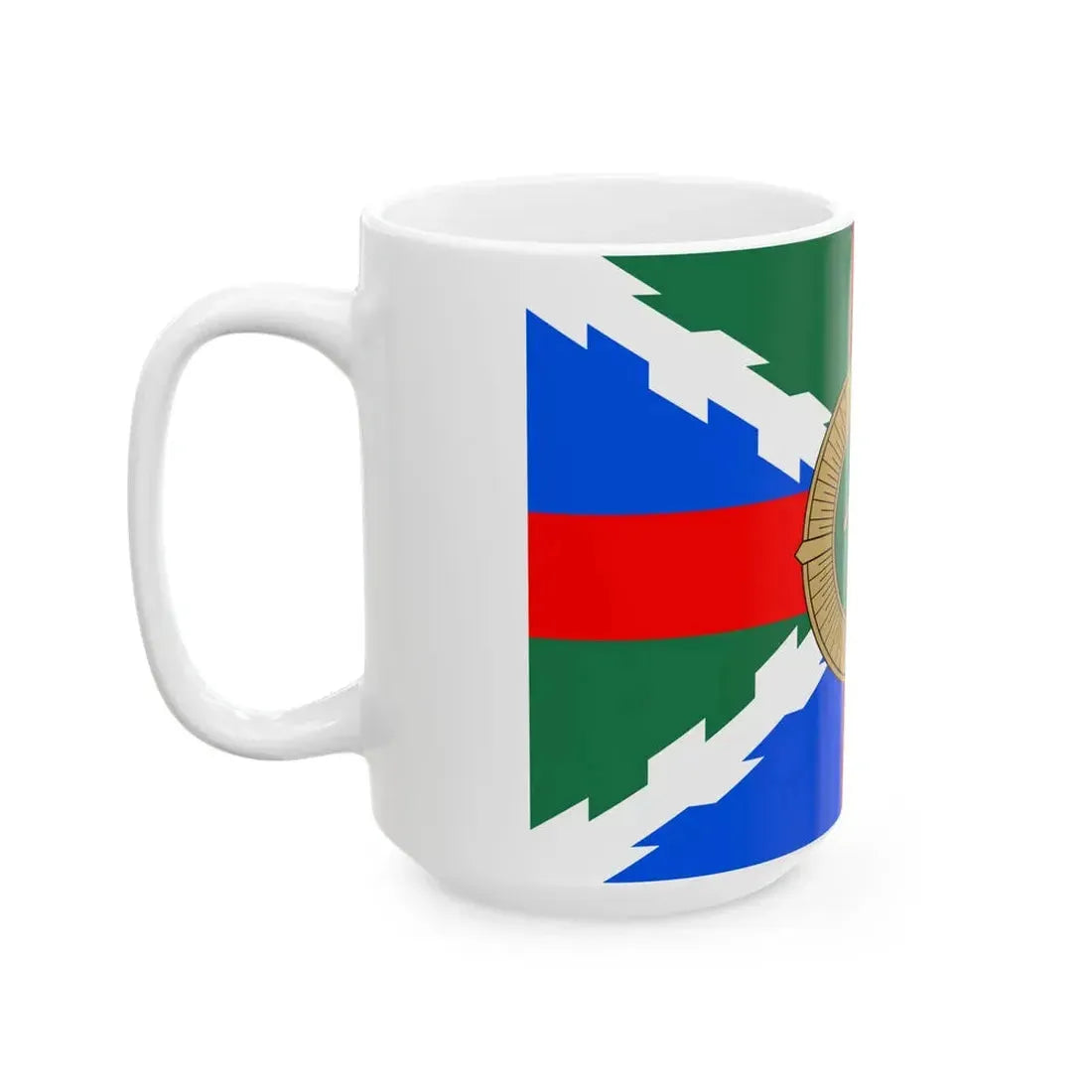 Georgia Border Police Rapid Reaction Directorate flag (Georgia) White Coffee Mug - Go Mug Yourself