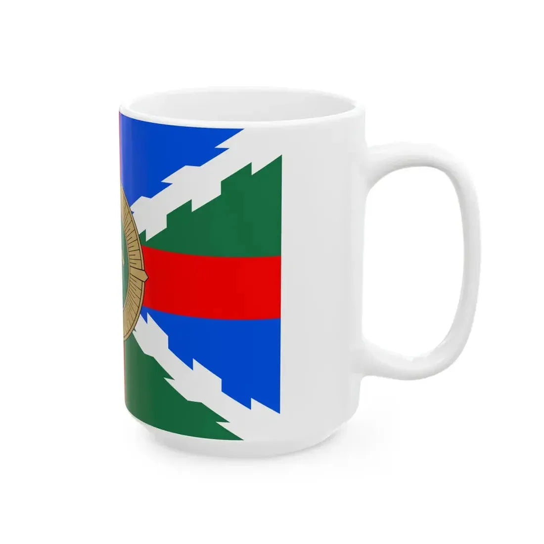 Georgia Border Police Rapid Reaction Directorate flag (Georgia) White Coffee Mug - Go Mug Yourself
