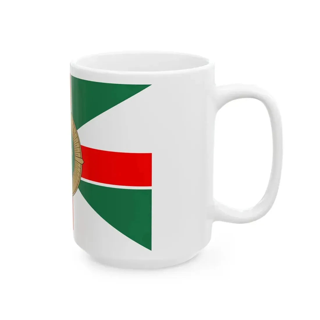 Georgia Border Police Special Air Force flag (Georgia) White Coffee Mug - Go Mug Yourself