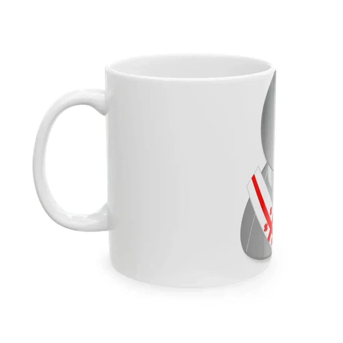 Georgia politic personality icon (Georgia) White Coffee Mug - Go Mug Yourself