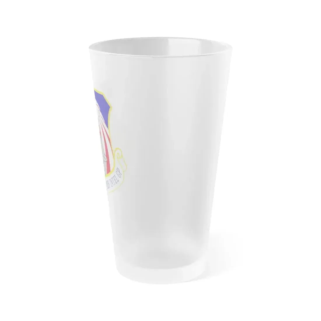 Geospatial and Signatures Intelligence Group (U.S. Air Force) Frosted Pint Glass 16oz - Go Mug Yourself