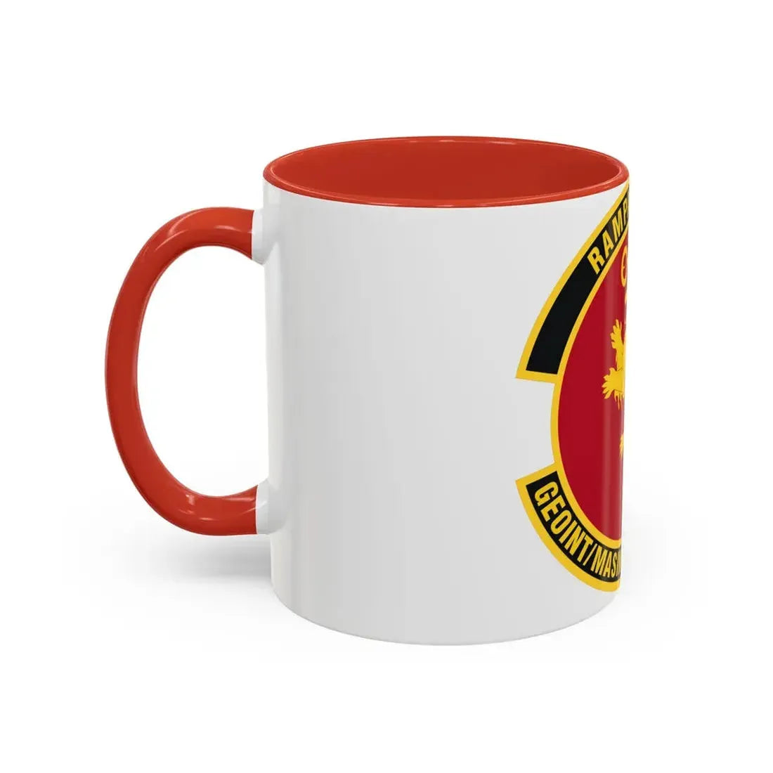 Geospatial Intelligence Measurement & Signatures Intelligence Production Squadron (U.S. Air Force) Accent Coffee Mug - Go Mug Yourself
