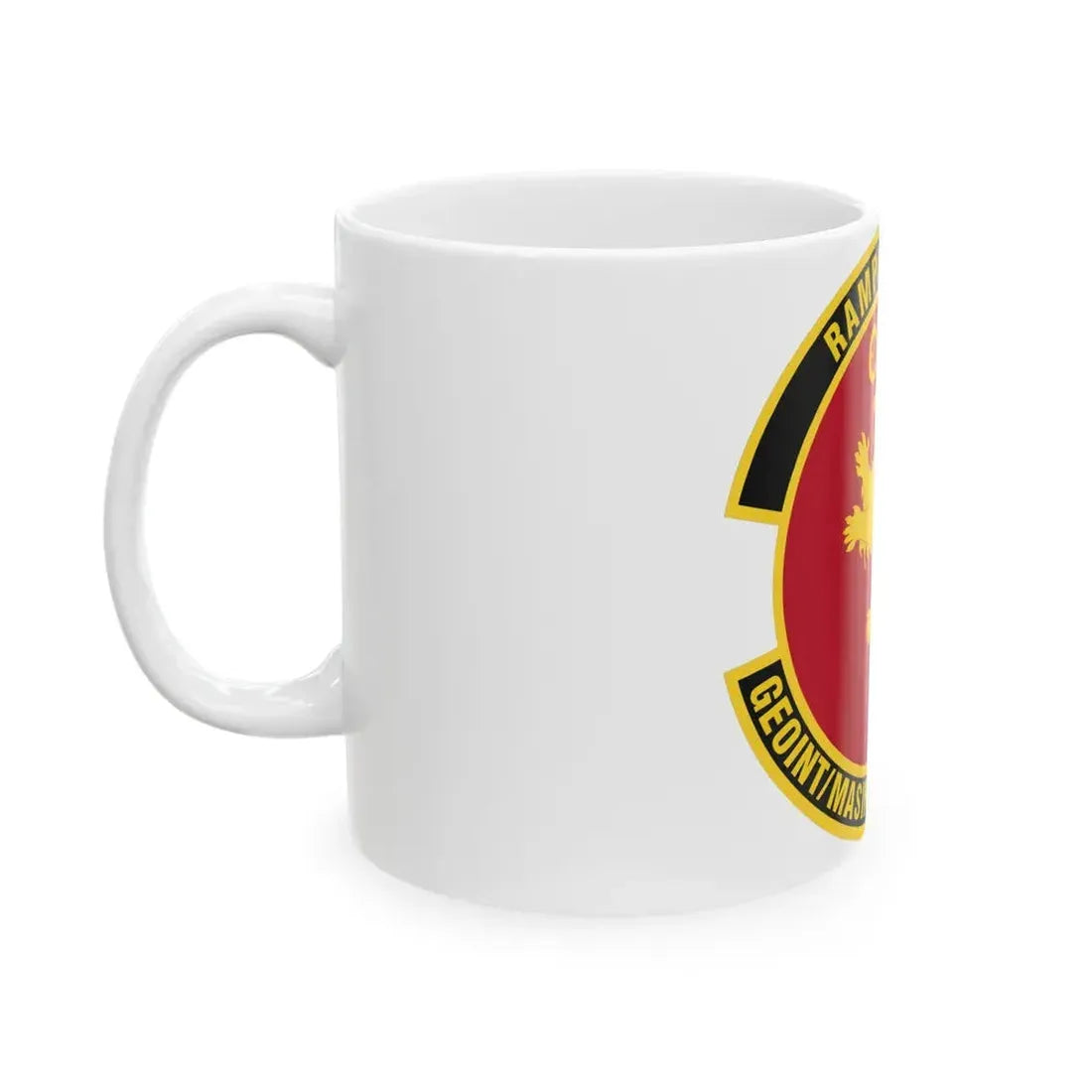 Geospatial Intelligence Measurement & Signatures Intelligence Production Squadron (U.S. Air Force) White Coffee Mug - Go Mug Yourself