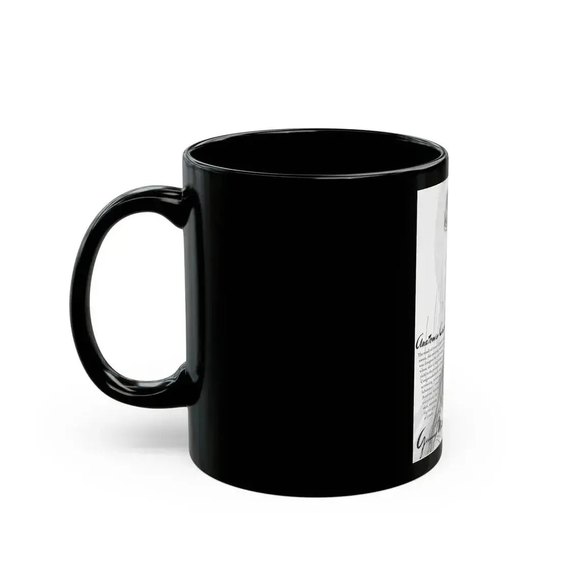 Germaine Monteil, 1947 - Black Coffee Mug - Go Mug Yourself