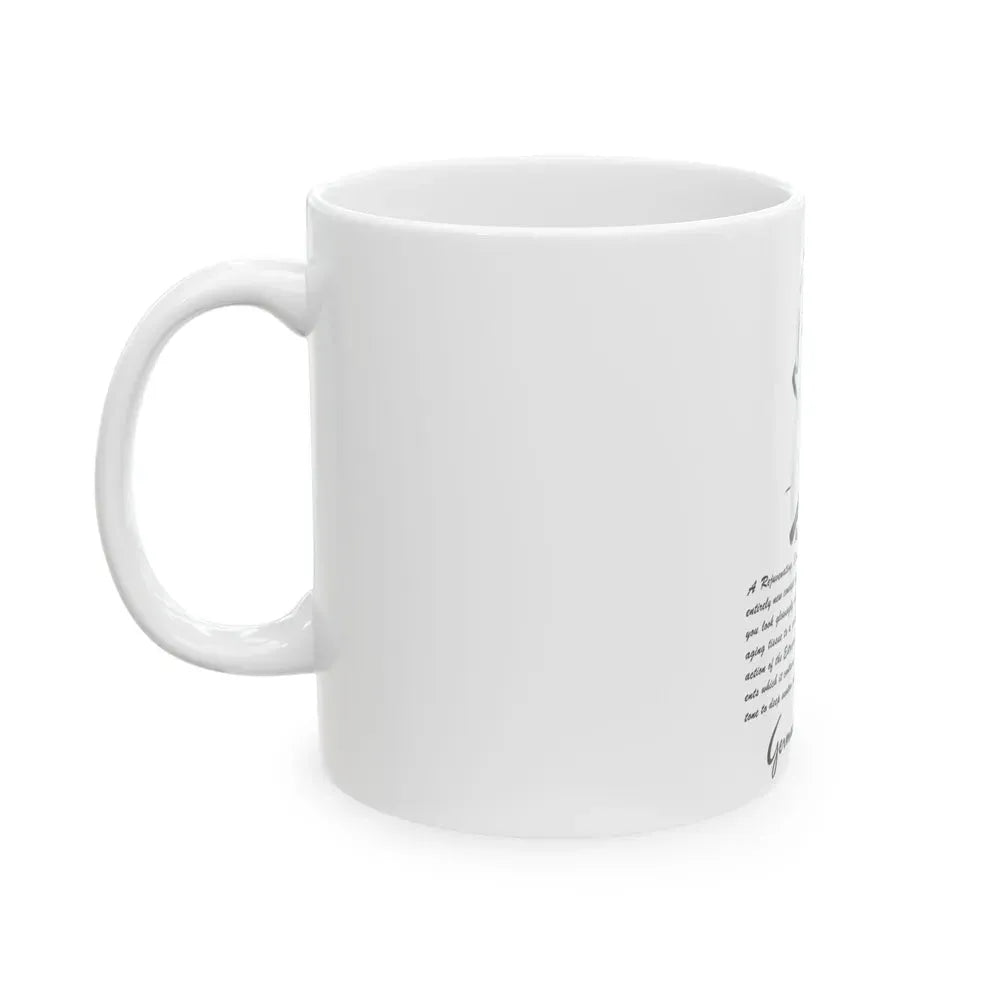 Germaine Monteil, 1952 - White Coffee Mug - Go Mug Yourself