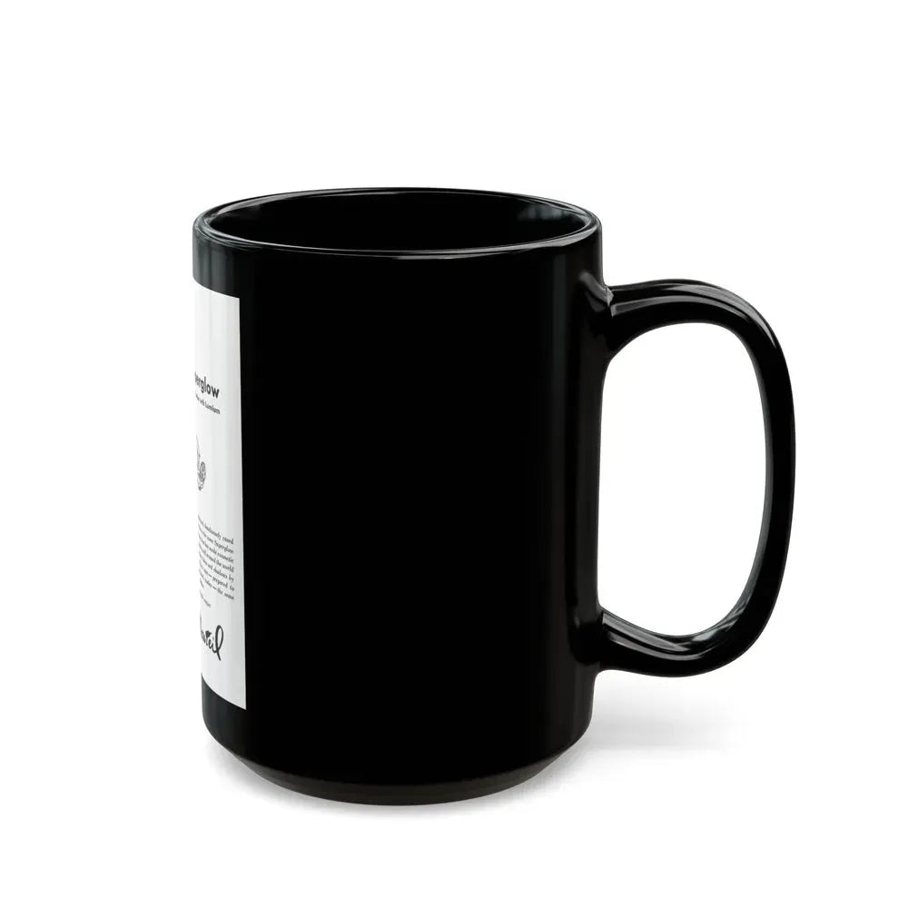 Germaine Monteil, 1955 - Black Coffee Mug - Go Mug Yourself