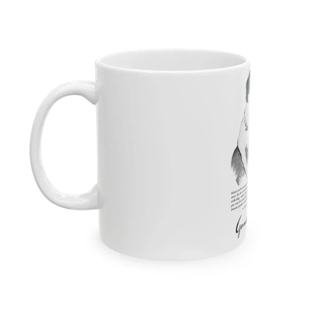 Germaine Monteil, 1955 - White Coffee Mug - Go Mug Yourself