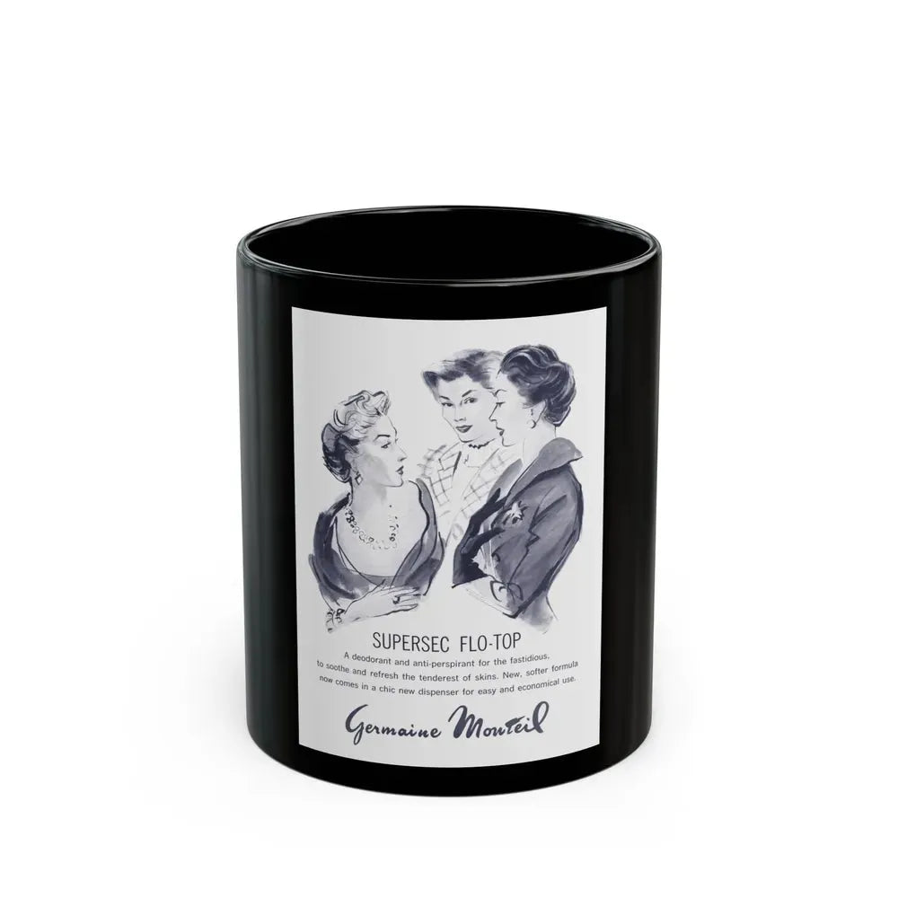 Germaine Monteil, 1959 - Black Coffee Mug 11oz - Go Mug Yourself