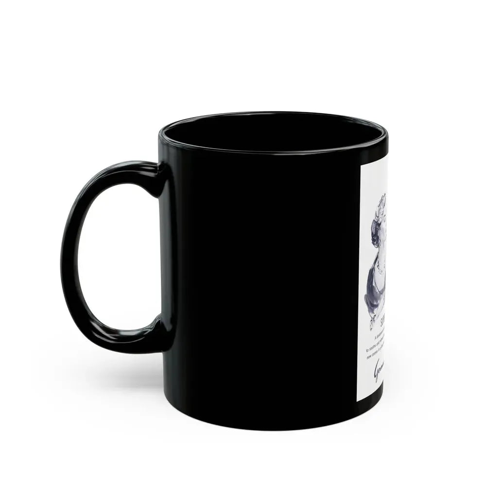 Germaine Monteil, 1959 - Black Coffee Mug - Go Mug Yourself