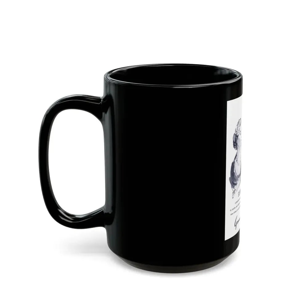 Germaine Monteil, 1959 - Black Coffee Mug - Go Mug Yourself