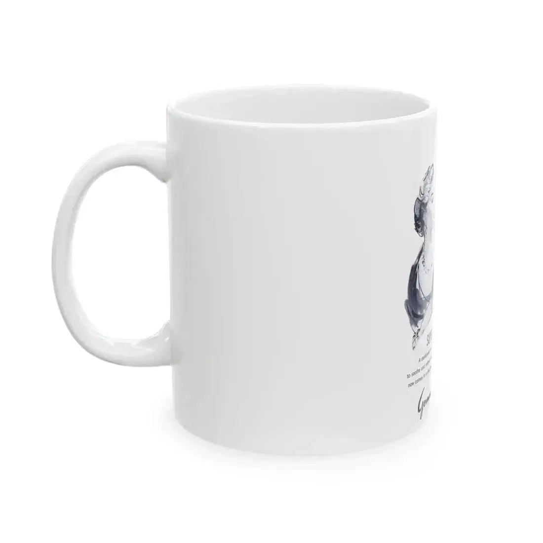Germaine Monteil, 1959 - White Coffee Mug - Go Mug Yourself