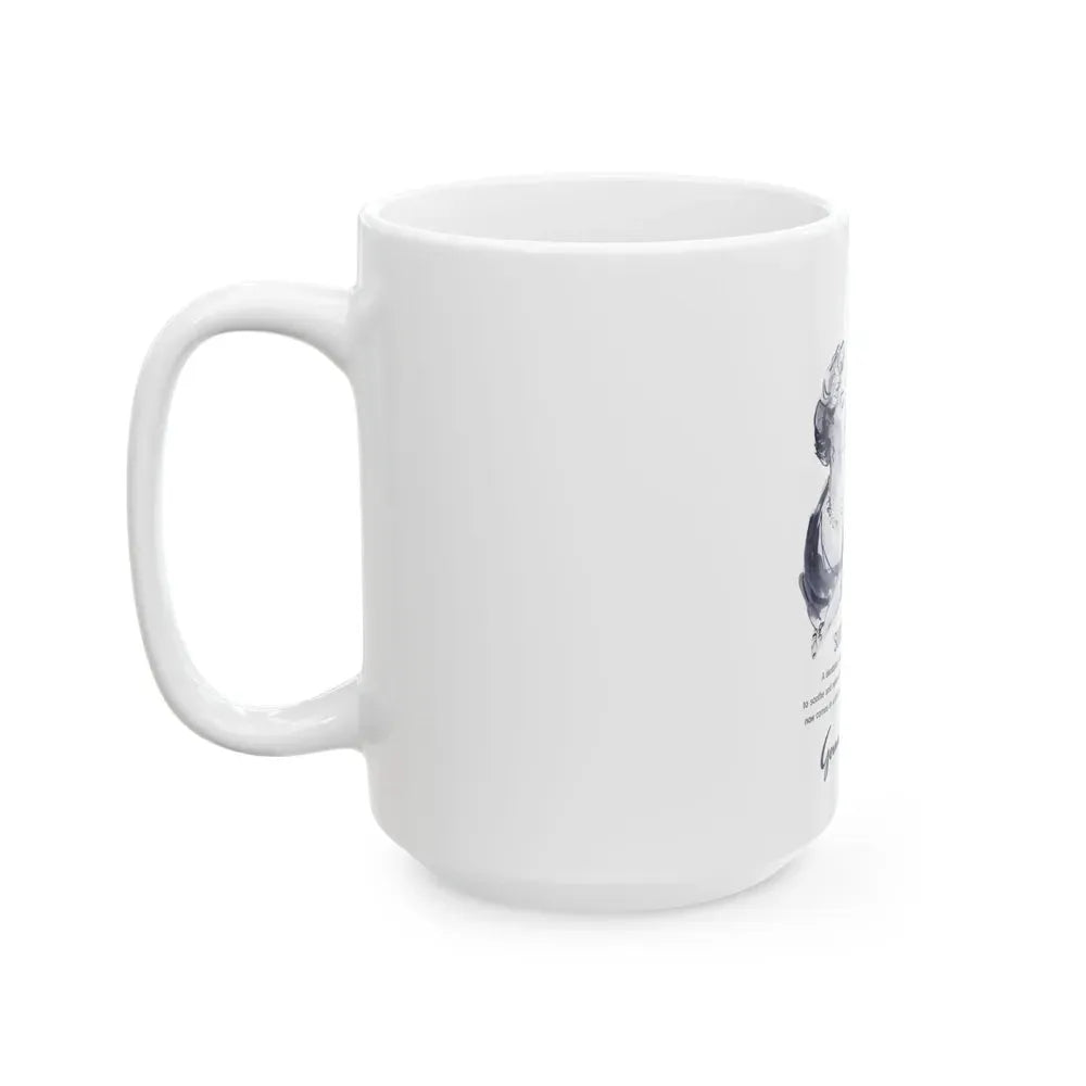 Germaine Monteil, 1959 - White Coffee Mug - Go Mug Yourself
