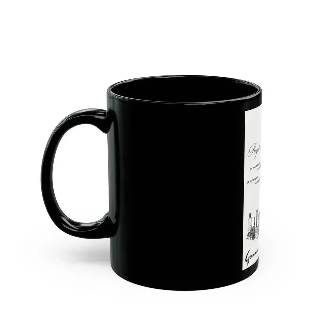 Germaine Monteil, 1963 - Black Coffee Mug - Go Mug Yourself