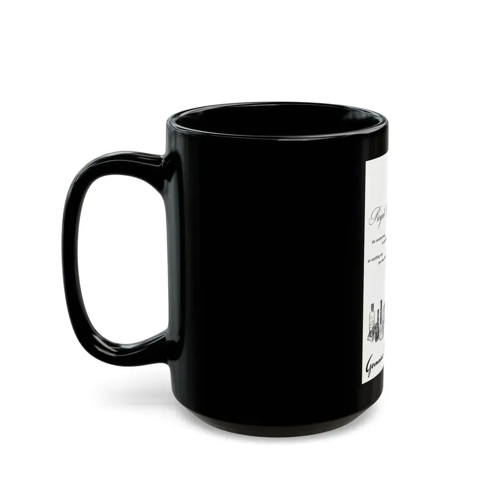 Germaine Monteil, 1963 - Black Coffee Mug - Go Mug Yourself