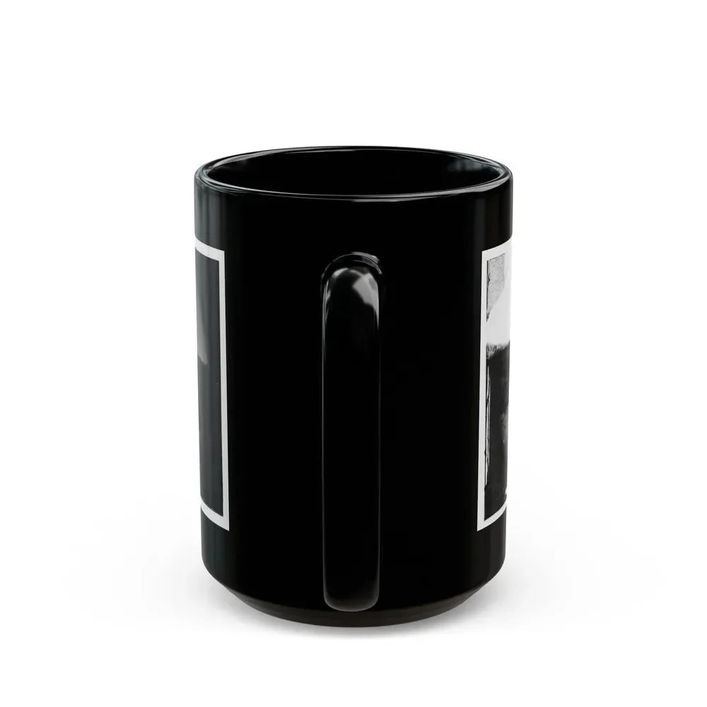 Germanna Ford, Rapidan River, Va. Artillery Crossing Pontoon Bridges (U.S. Civil War) Black Coffee Mug - Go Mug Yourself