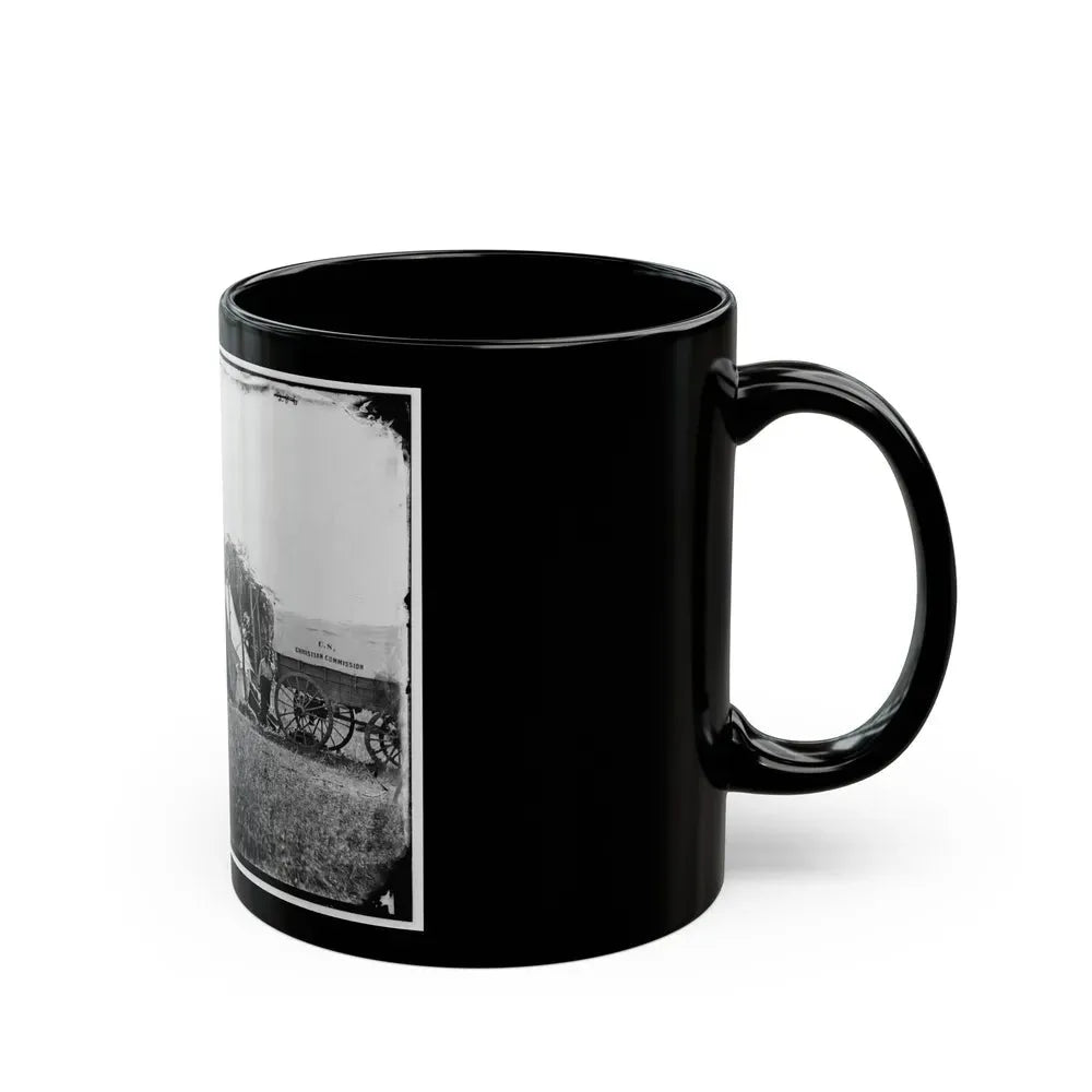 Germantown, Va. Headquarters Of The U.S. Christian Commission (U.S. Civil War) Black Coffee Mug - Go Mug Yourself