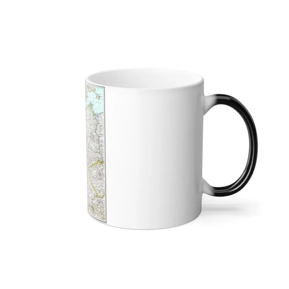 Germany (1991) (Map) Color Changing Mug 11oz - Go Mug Yourself