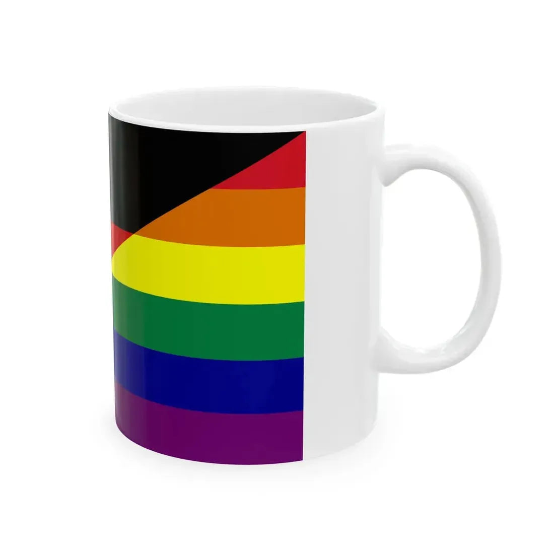Germany Gay flag (Germany) White Coffee Mug - Go Mug Yourself