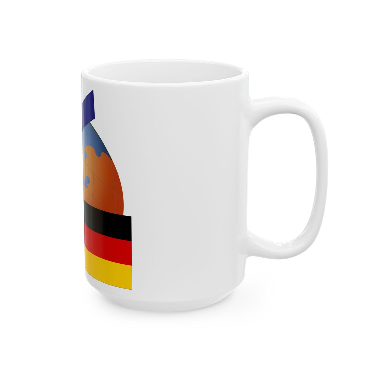 Germany-Satellite (Germany) White Coffee Mug-Go Mug Yourself