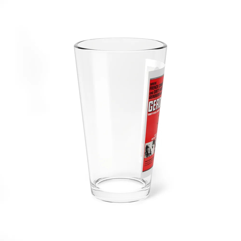 GERONIMO (THE MAD BOMBER) 1973 Movie Poster - Pint Glass 16oz - Go Mug Yourself