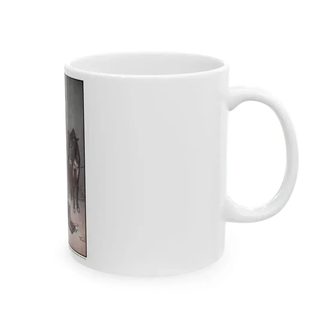 Get a Fisk, advertisement, Judge magazine, February 20, 1926 - White Coffee Mug - Go Mug Yourself