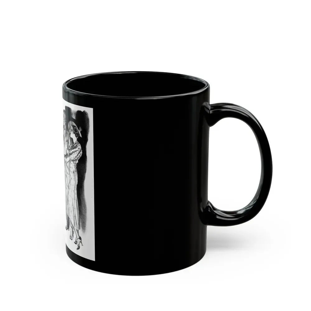 Getaway Money (1), Liberty magazine, February 2, 1935 - Black Coffee Mug - Go Mug Yourself