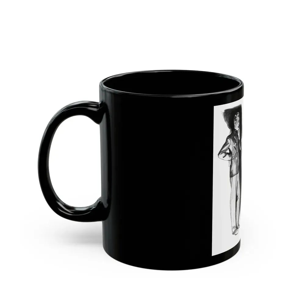 Getaway Money (1), Liberty magazine, February 2, 1935 - Black Coffee Mug - Go Mug Yourself